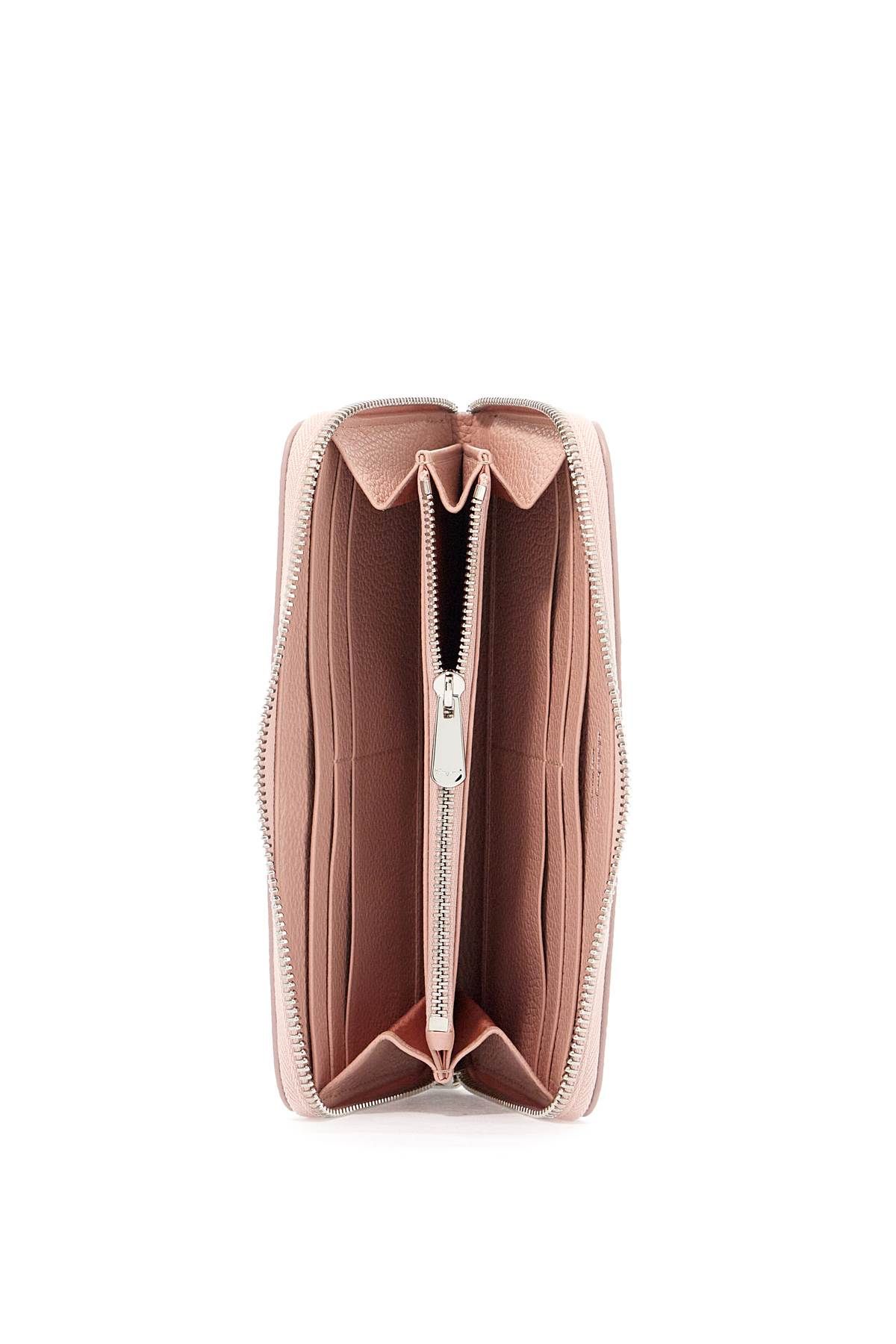 Shop Ferragamo Continental Gancini In Pink