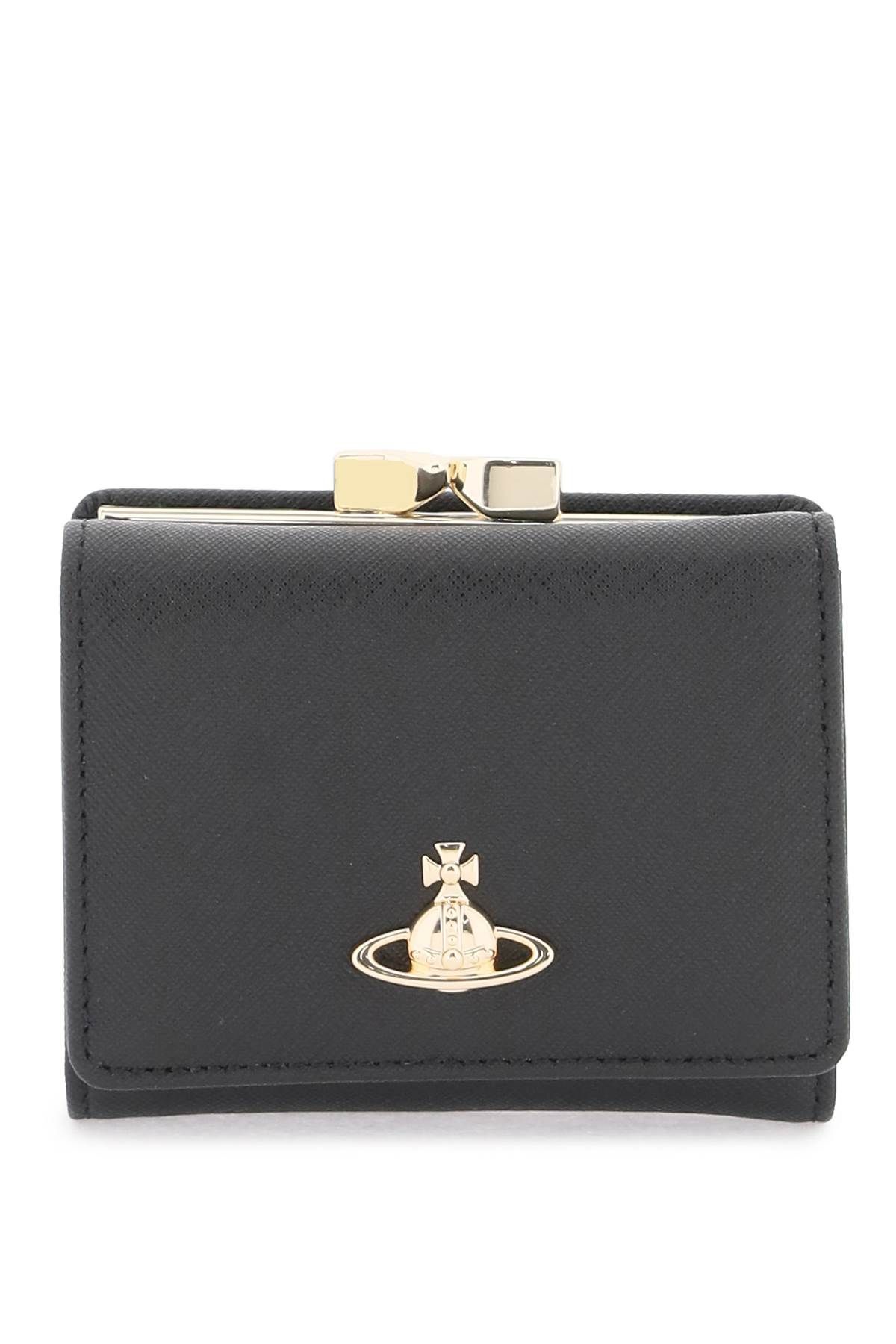 VIVIENNE WESTWOOD small frame saffiano wallet