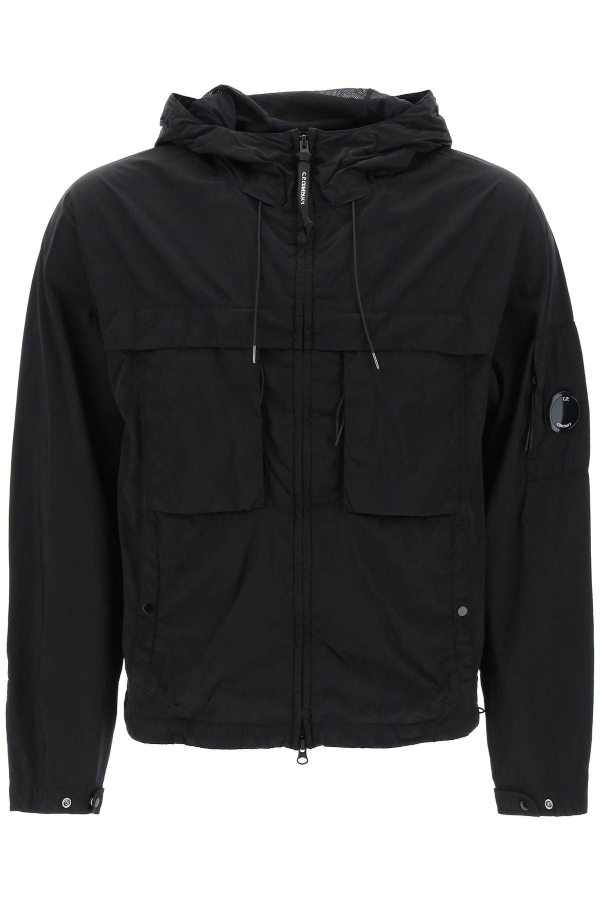Shop C.p. Company Ame  Chrome-rame Jacket In Black