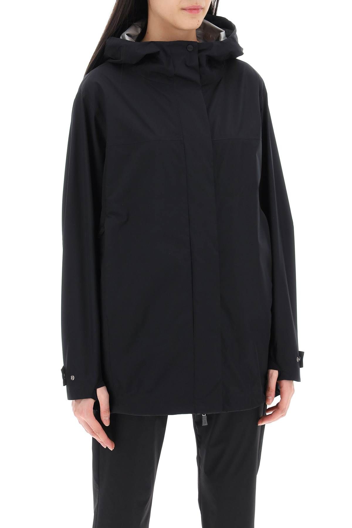 Shop Herno Laminar Lightweight Gore-tex Jacket In Black