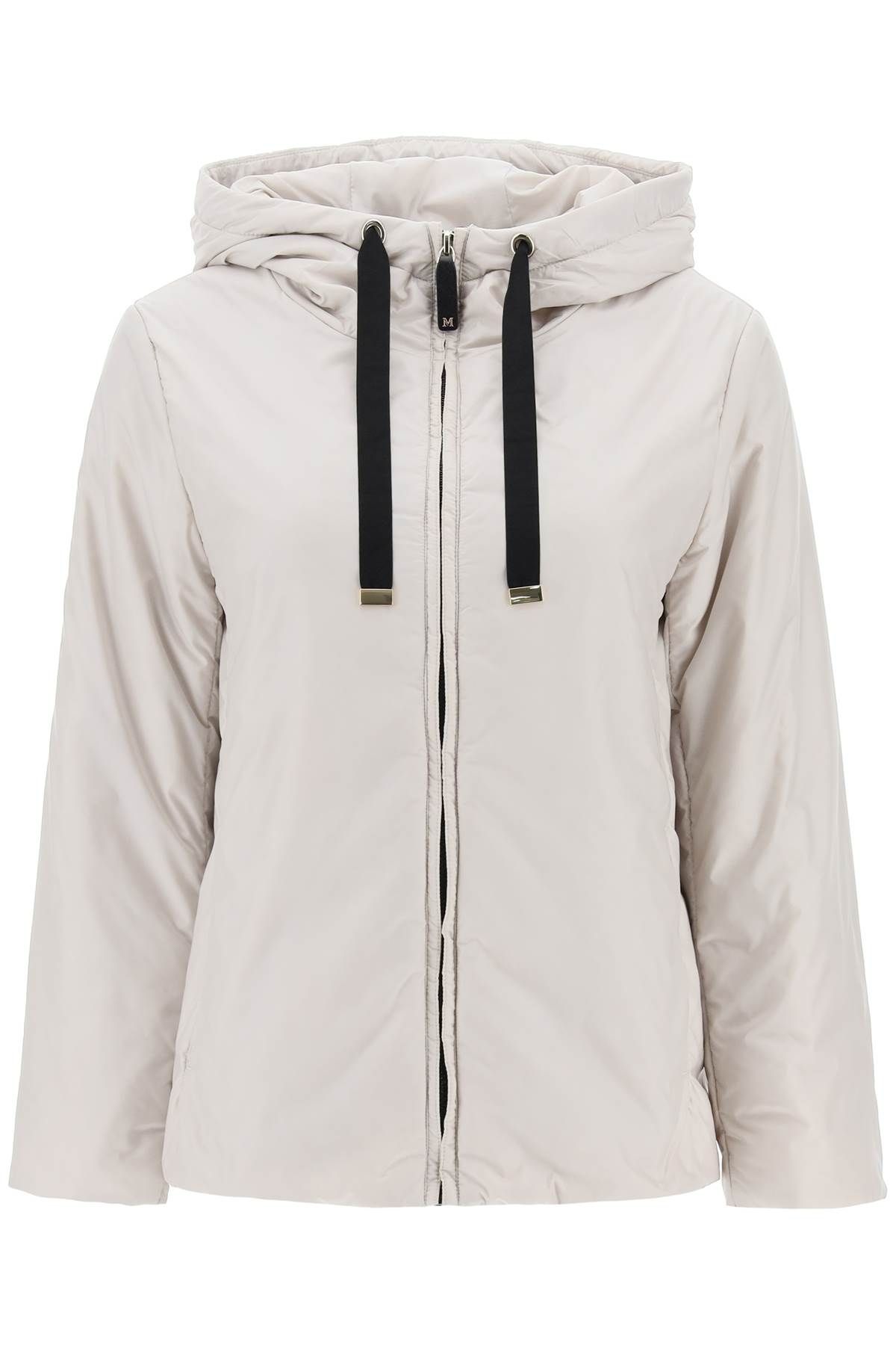 Shop Max Mara The Cube Greenh Hooded Jacket In White