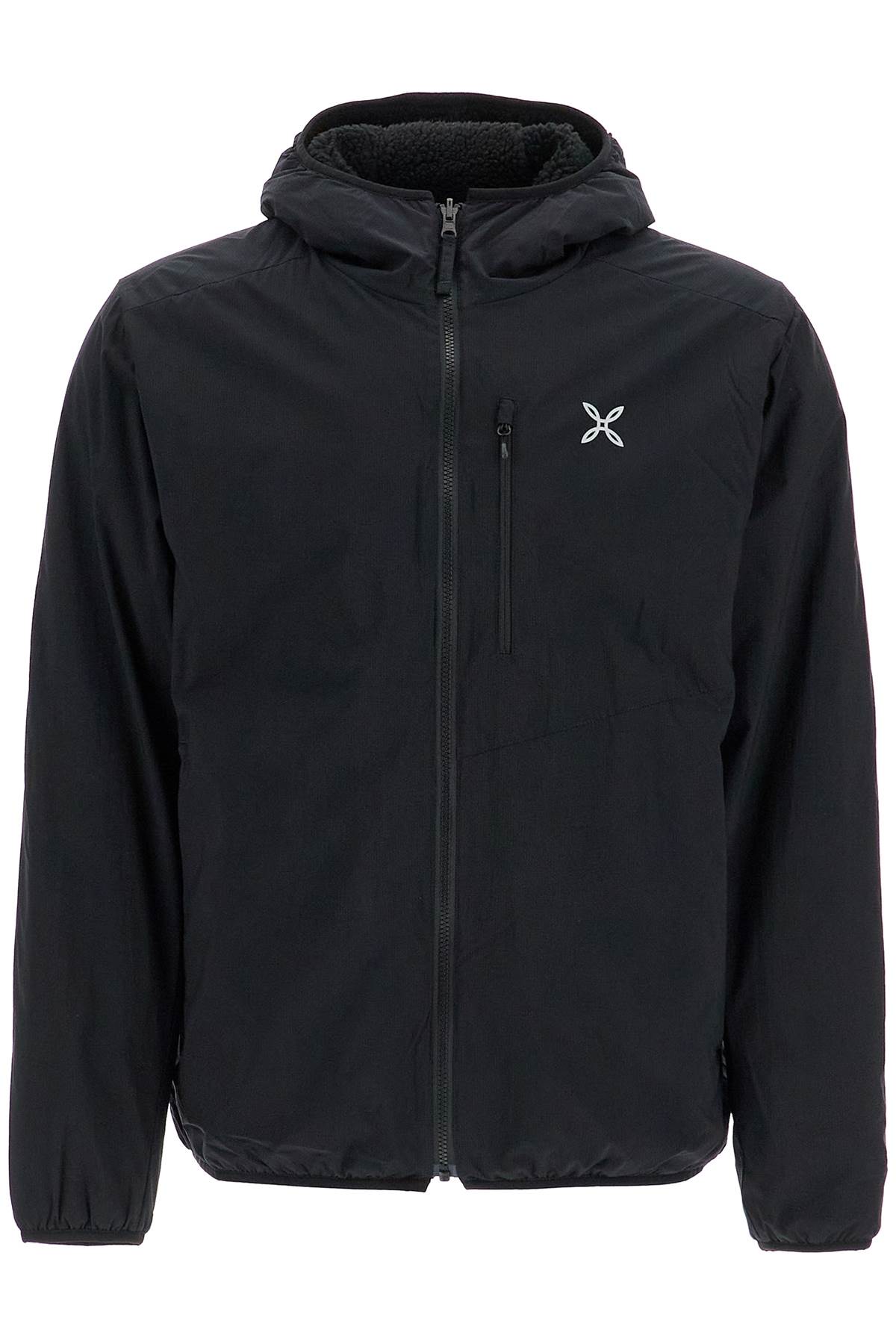 Shop Montura Reversible Sherpa Jacket In Black