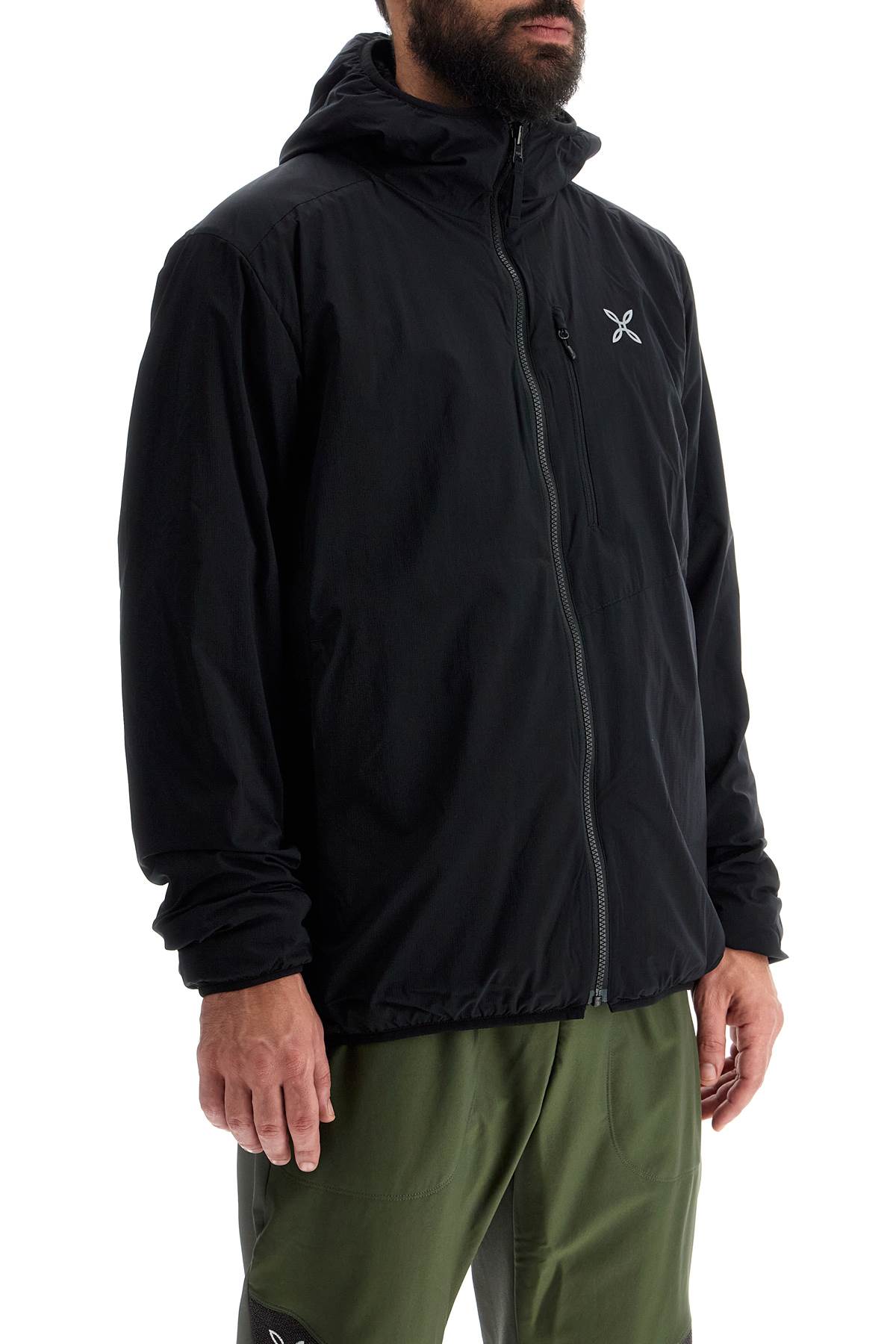 Shop Montura Reversible Sherpa Jacket In Black