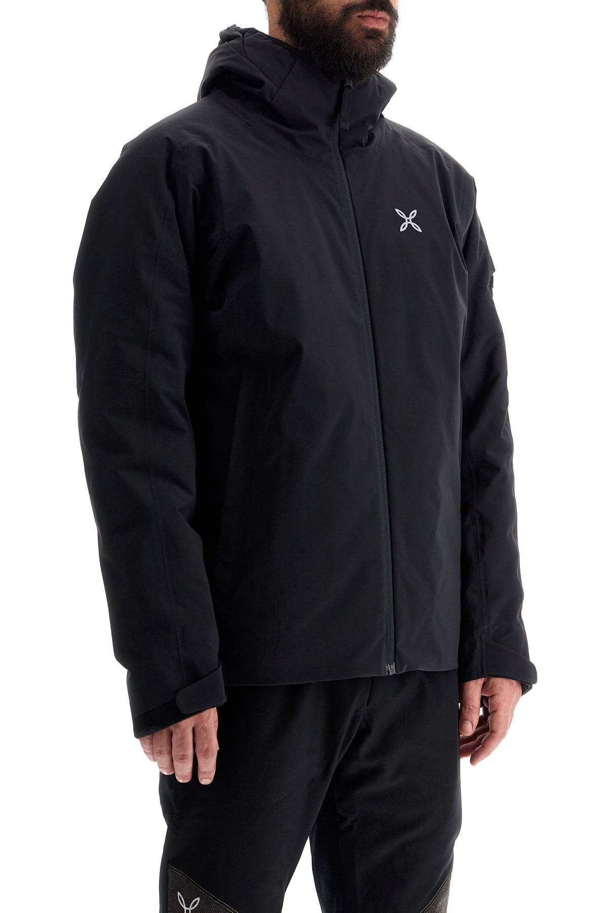 Shop Montura Padded Arosa Windbreaker In Black