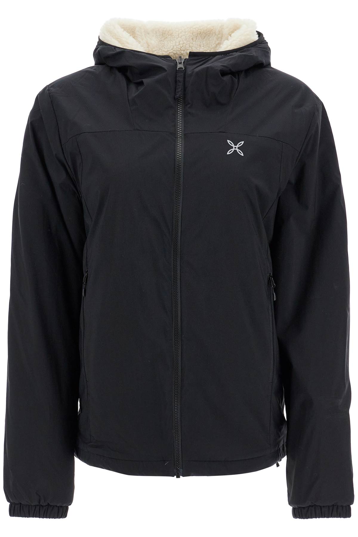 Shop Montura Reversible Sherpa Jacket In Black