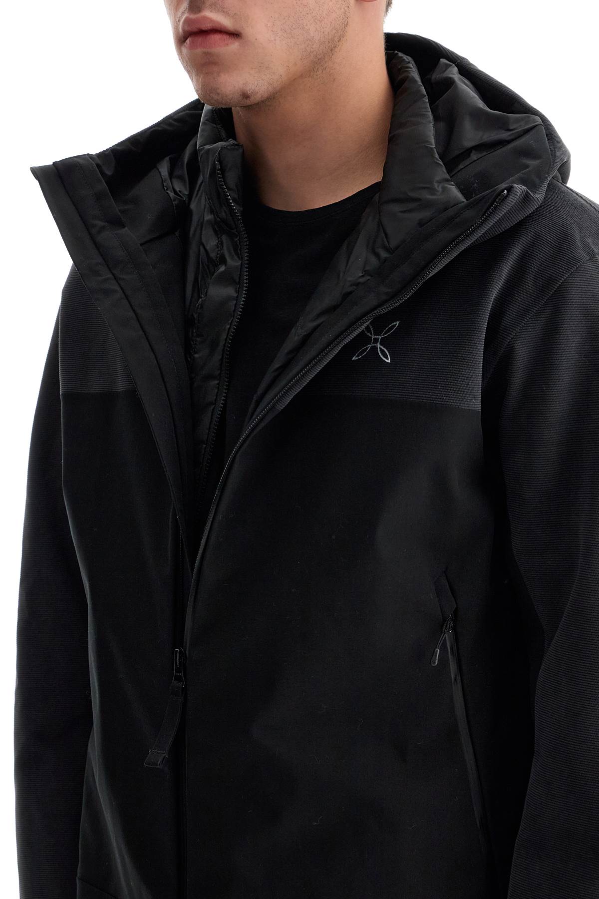 Shop Montura 3-in-1 Gavia Jacket In Black