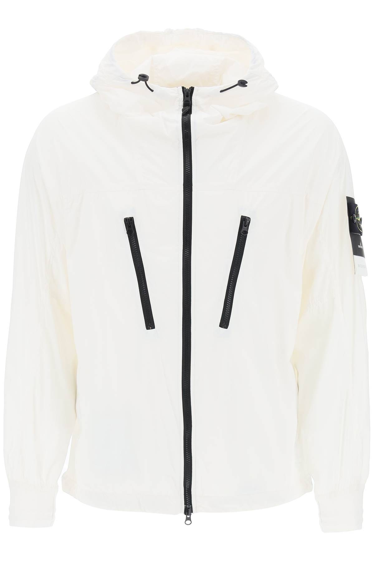 Stone Island Skin Touch Nylon-tc Packable Jacket In White