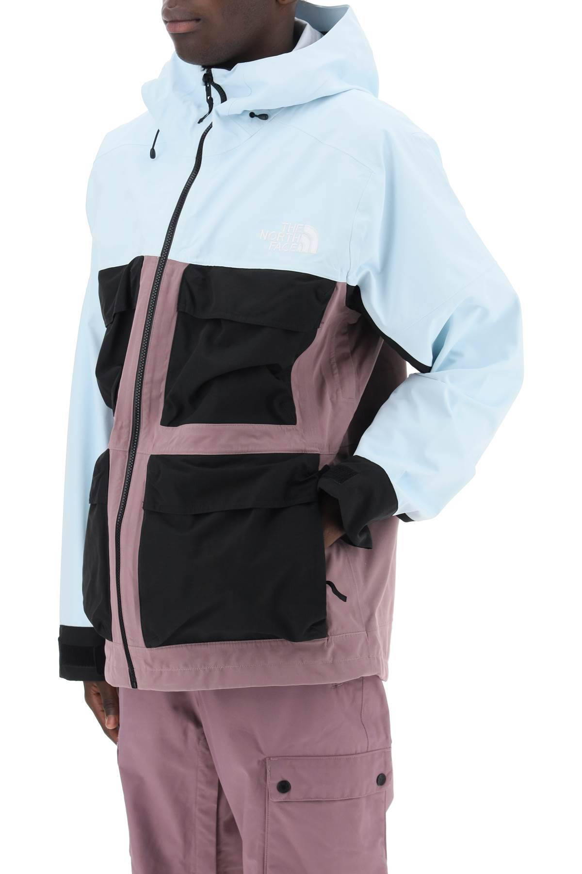 Shop The North Face Dragline Ski Jacket In Light Blue,purple,black