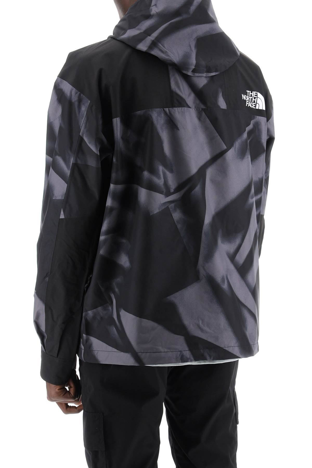 Shop The North Face '86 Retro Mountain Windbreaker Jacket In Grey,black