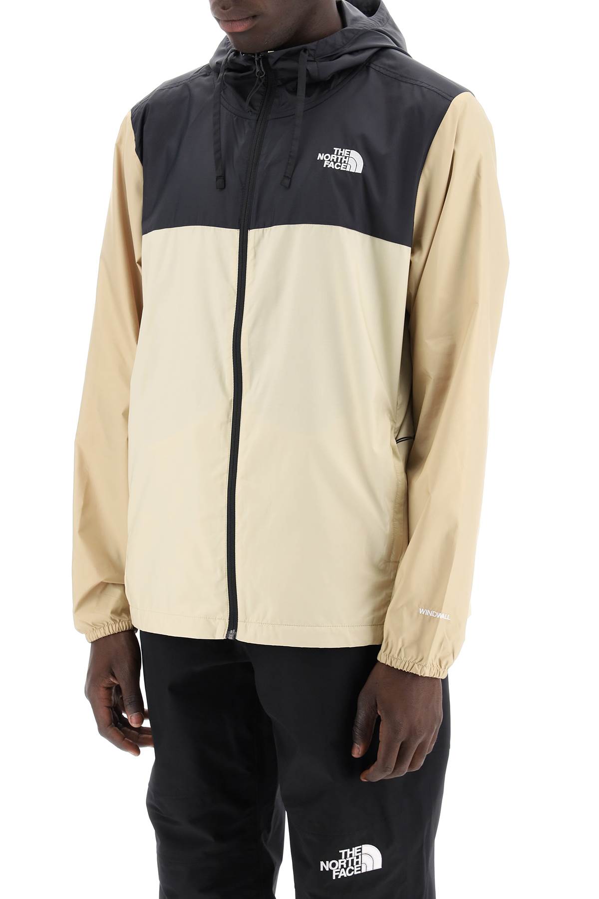 Shop The North Face Cyclone Iii Windwall Jacket In Black