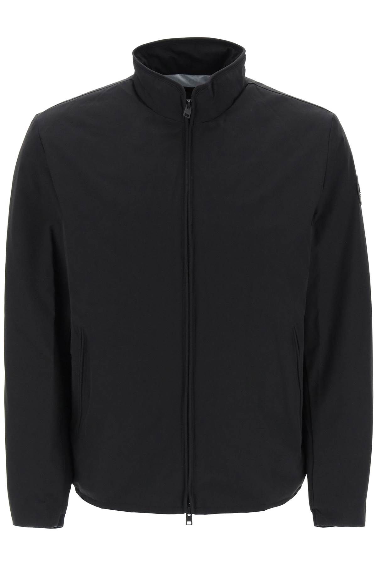 Shop Woolrich Sailing Windbreaker Jacket In Black