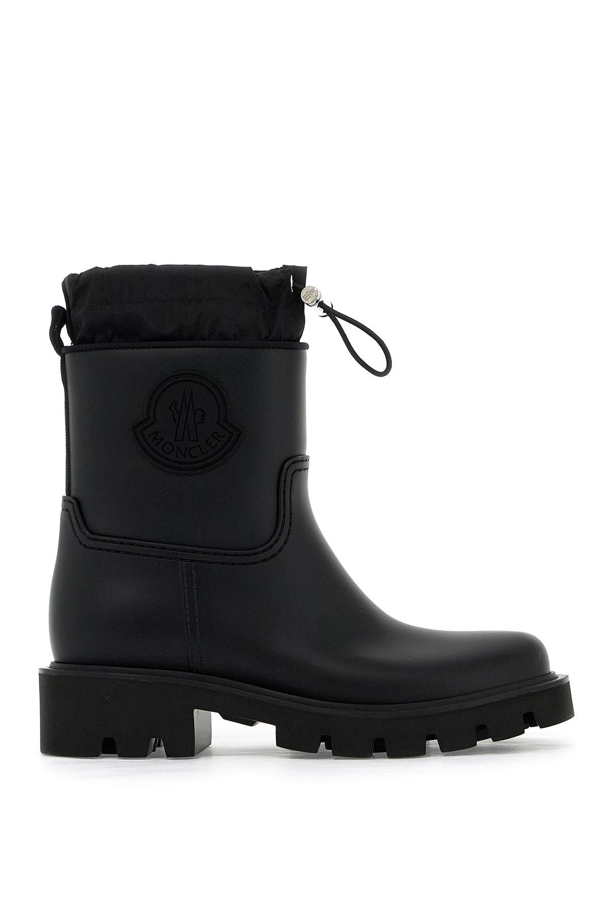 Shop Moncler Rain Boots With Kickstream Technology In Black