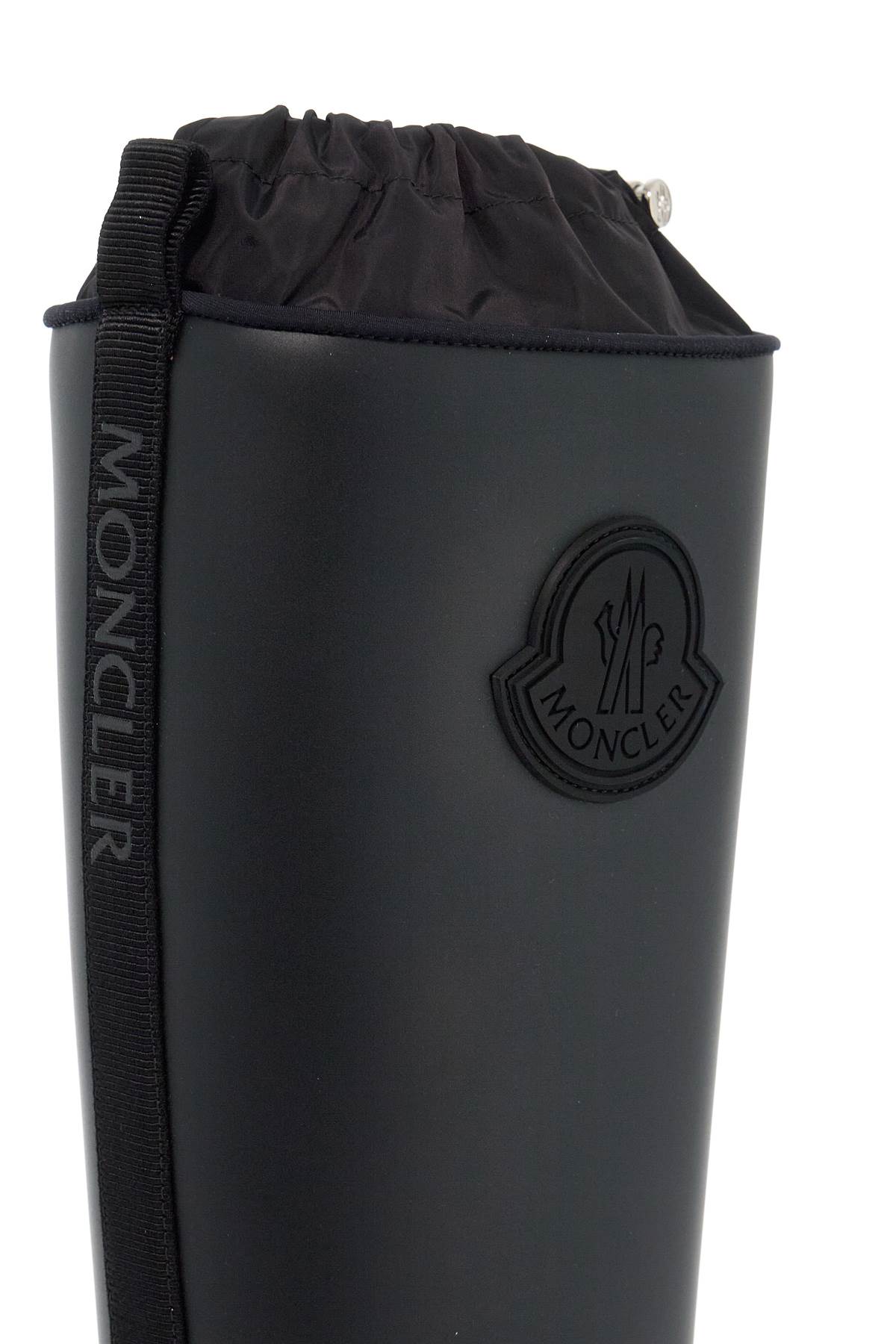 Shop Moncler Rain Boots By Kickstream In Black