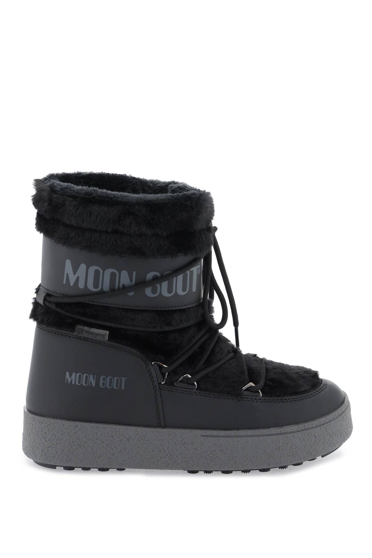 Shop Moon Boot Ltrack Tube Apres-ski Boots In Black