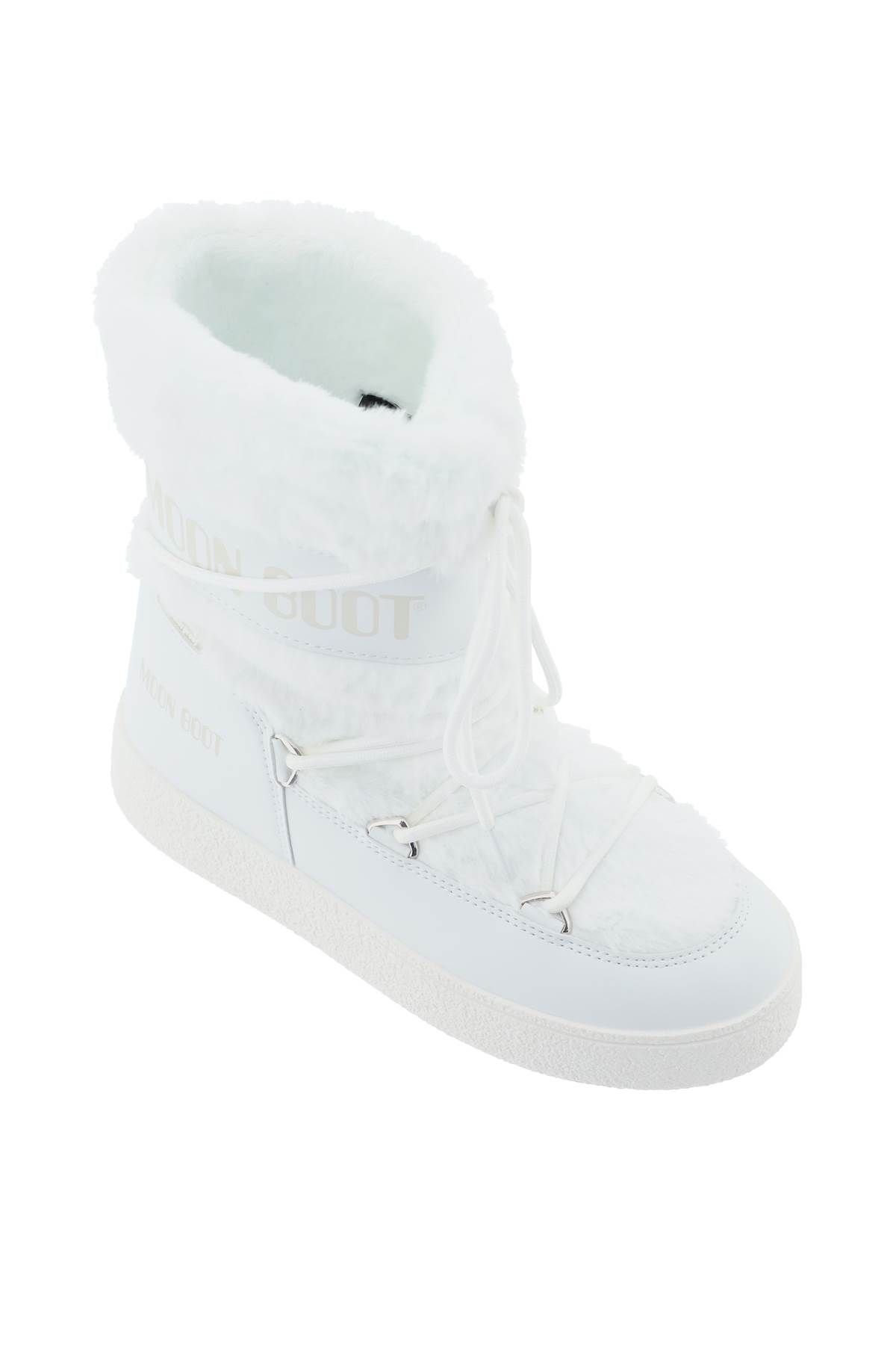 Shop Moon Boot Ltrack Tube Apres-ski Boots In White